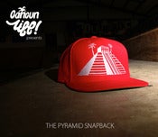 Image of THE PYRAMID SNAPBACK (red)