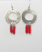 Image of Bamboo Coral Best Friends Earrings 