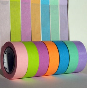 Image of Bright Colours Washi Tapes