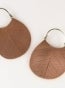 Image of Copper Demilune Earrings