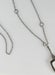 Image of Rectangle Metal Moat twisted Root Necklace