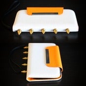 Image of Samsung Galaxy 3 Creamsicle Palm Wallet (FREE SHIPPING)