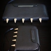 Image of Samsung Galaxy 3 BLACK Palm Wallet  (FREE SHIPPING)