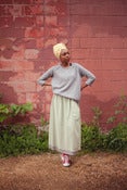 Image of knit sweatshirt- chevron