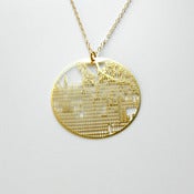 Image of CITY GRID NECKLACE