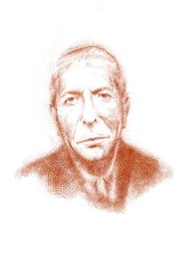 Image of Cohen (signed print)