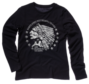 Image of EARTH DOES NOT BELONG TO MAN - LONG SLEEVE