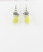 Image of Olive Jade Bead Drop Earrings