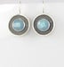 Image of Amazonite Round Moat Drop Earrings
