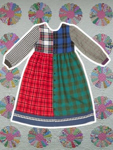 Image of Cosy pinafore 1 (UK 10)