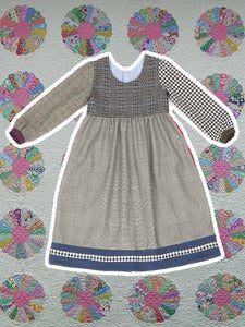 Image of Cosy pinafore 1 (UK 10)