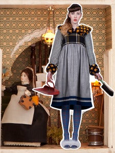 Image of Cosy pinafore 1 (UK 10)