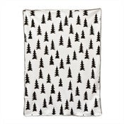 Image of Grey edge baby blanket by Fine Little Day