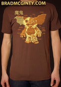Image of ANATOMY OF THE MOGWAI T-SHIRT!