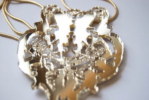 Image of Necklace : Gold Mirror