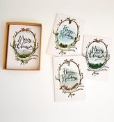 Image of Winter Frames cards set 
