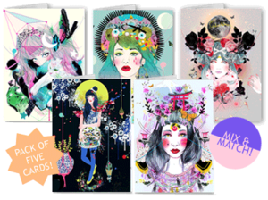 Image of Greeting Cards - Pack of 5