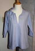 Image of Uniqlo Ribbon 3/4 Sleeve Shirt