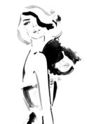 Image of petite robe noire