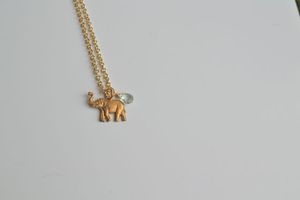 Lucky Elephant Necklace Image of Lucky Elephant Necklace