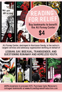 Image of Reading for Relief: Collaged Bookmarks
