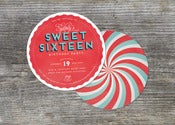 Image of Candy Shop Party Invitation (10)