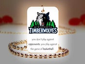 Image of Minnesota Timberwolves NBA Necklace