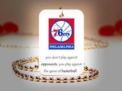 Image of Philadelphia 76ers NBA Necklace