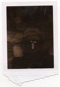 Image of SELF PORTRAIT POLAROID MAN WITH PANTS DOWN AND BOW ON IT