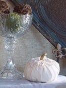 Image of Creamy Velvet & Lace Pumpkins