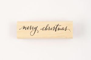 Image of MERRY CHRISTMAS STAMP