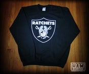 Image of Ratchets Shield Crew Neck (Black)