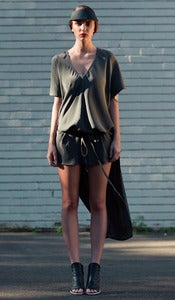 Image of PILGRIM dress charcoal