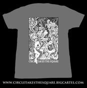 Image of "Angel of the Spires" - Charcoal Shirt