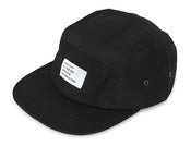 Image of S&S 5 PANEL HAT [ black ]