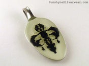 Image of Rorschach Ink Blot Pendant