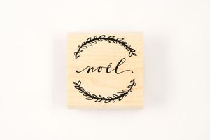 Image of NOEL WREATH STAMP