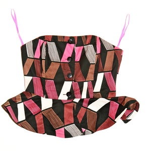Image of Ella Strapless Peplum Top- 25% OFF
