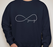 Image of "Forever Young" Crewneck