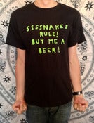 Image of 'Ssssnakes Rule!' Shirt