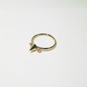 Image of Mini Spike + Double Gem Ring