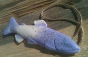 Image of Trout Soap on a Rope - Lavender & Orange Oil