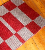 Image of Red Check Rug