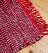 Image of Red Stripe Rug