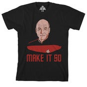 Image of captain picard (make it so) tee