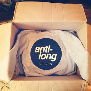 Image of Anti-Long 'Does What it Says on the Ting' Jumper