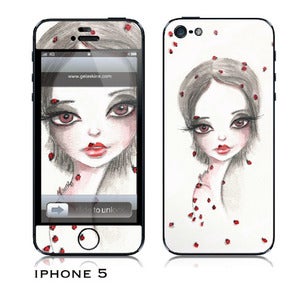 Image of Iphone 5 skin - "Ladybugs"