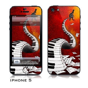 Image of Iphone 5 skin - "Musician"