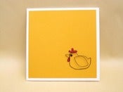 Image of chicken card