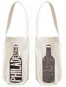 Image of Philadelphia Neighborhoods Wine Tote